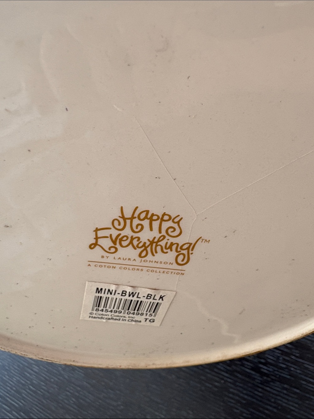 Happy Everything Ceramic Container - Picture 3 of 3